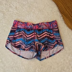 Ivivva Pink/Blue Athletic Shorts, Girls 14, Great Condition
